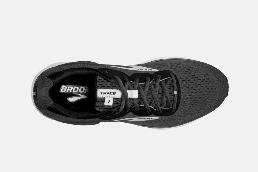 Brooks Trace Road Loopschoenen Heren - Zwart/Grijs - 135049MBP